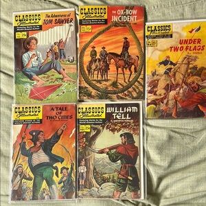 Vintage Comic Book Set